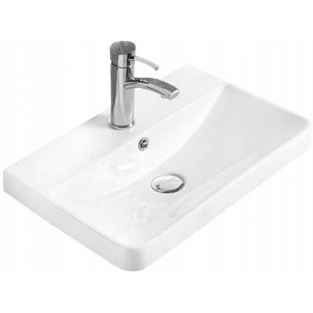Mexen Dagna 60 x 35 cm inset washbasin, white - 21996000
