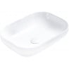 Mexen Daria countertop washbasin 50 x 35 cm, White - 21935000