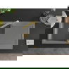 Mexen Leo 1-compartment granite sink with a drip tray and kitchen mixer tap Rita, Grey - 6501-71-670300-50