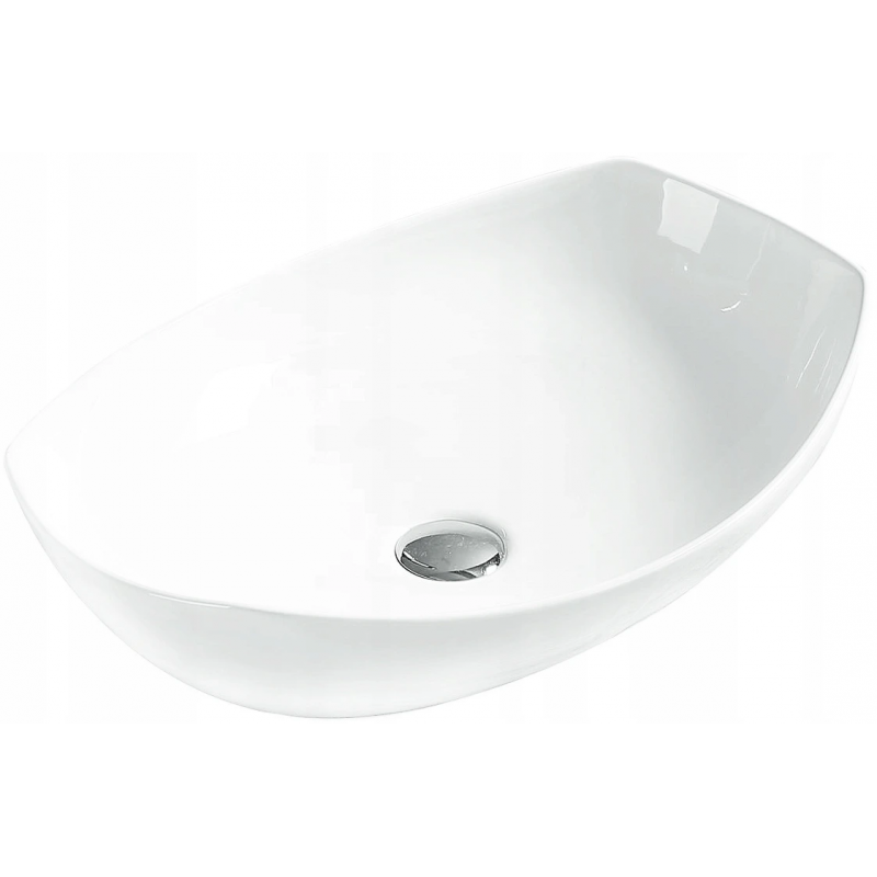 Mexen Gianna countertop washbasin 56 x 39 cm, white - 21915600