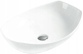 Mexen Gianna countertop washbasin 50 x 39 cm, White - 21915600