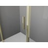 Mexen Exo-S 3S 3-Wall Sliding Shower Cabin 180 x 90 cm, Transparent, Gold - 8151-180-090-50-00-3S