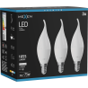 Mexen Nova 3x LED Bulb Candle E14, C37, 10W, Neutral - 4000K, 1055 lm - L106-E14-1040-01x03