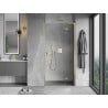 Mexen Mist-H L right hinged shower door 95 cm, transparent, gold - 8A5L-095-000-50-00-P
