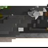 Mexen Leo 1-compartment granite sink with a drip tray and kitchen mixer tap Rita, spotted black - 6501-76-670300-76