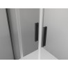 Mexen Exo-S Duo 3S 3-sided sliding shower enclosure 150 x 75 cm, transparent, black - 8152-150-075-70-00-3S