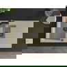 Mexen Matias 1.5-compartment granite sink with a drip tray and kitchen mixer tap Rita, Beige - 6502-69-670300-70