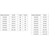 Mexen Exo-BR 3S 3-sided shower cabin with hinged door 95 x 95 cm, transparent, gold - 8181-095-095-50-00-3S