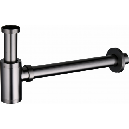 Mexen Round Sink Trap, Graphite - 79950-66
