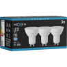 Mexen Nova 3x LED Bulb GU10, 7W, Cold - 6500K, 735 lm - L107-GU10-0765-01x03