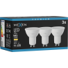Mexen Nova 3x LED Bulb GU10, 9W, Warm - 3000K, 945 lm - L108-GU10-0930-01x03