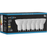Mexen Nova 6x LED Bulb GU10, 9W, Warm - 3000K, 945 lm - L108-GU10-0930-01x06