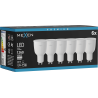 Mexen Nova 6x LED Bulbs GU10, 12W, Neutral - 4000K, 1260 lm - L108-GU10-1240-01x06