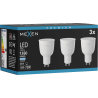 Mexen Nova 3x LED Bulb GU10, 12W, Cold - 6500K, 1260 lm - L108-GU10-1265-01x03