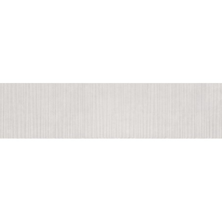 Mexen Living Mayolica Bianco glazed rectified porcelain stoneware tile, 120 x 30 cm, matte - TL714-120-030-50