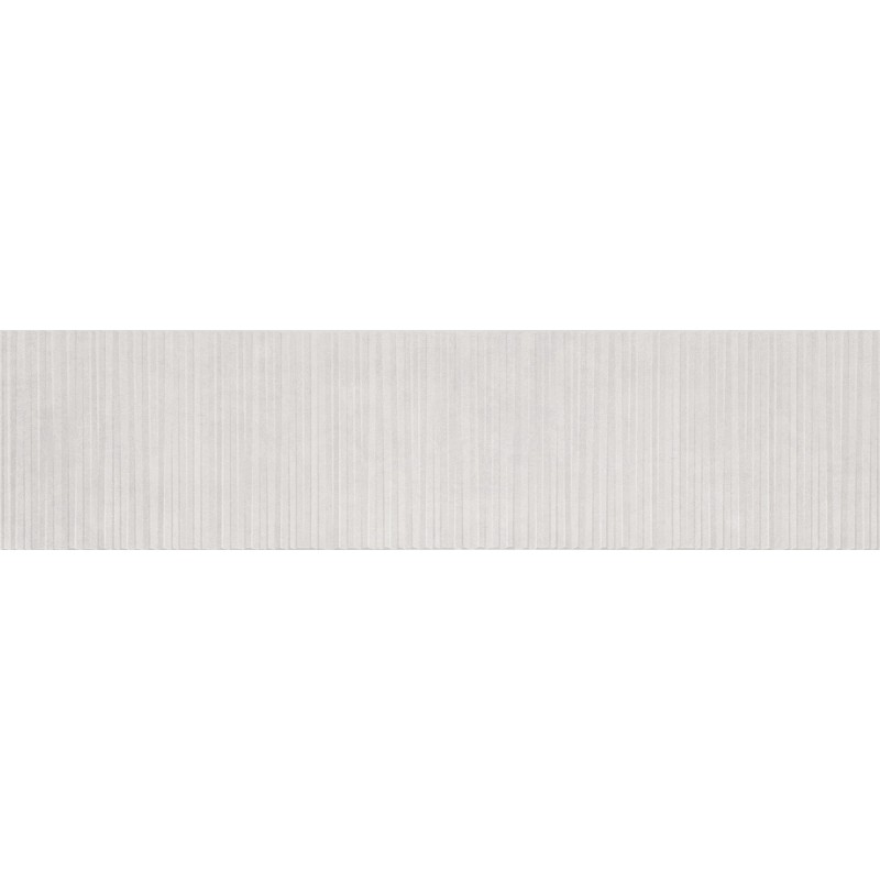 Mexen Living Mayolica Bianco glazed rectified stoneware G1, wall tile 120 x 30 cm, matte - TL714-120-030-50