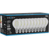 Mexen Vintis 10x LED Filament Bulb E14, G45, 2W, Neutral - 4000K, 240 lm, clear - L156-E14-0240-00x10