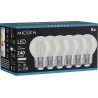 Mexen Vintis 6x LED Filament Bulb E27, G45, 2W, Neutral - 4000K, 240 lm, clear - L156-E14-0227-00x06 - L156-E27-0240-00x06