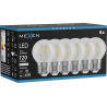 Mexen Vintis 6x LED Filament Bulb E27, G45, 6W, Neutral - 4000K, 720 lm, clear - L156-E27-0627-00x06 - L156-E27-0640-00x06