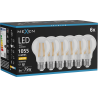 Mexen Vintis 6x LED filament bulb E27, A60, 8W, Warm - 2700K, 1055 lm, clear - L150-E27-0827-00x06