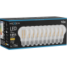 Mexen Vintis 10x LED Filament Bulb E27, A60, 8W, Warm - 2700K, 1055 lm, clear - L150-E27-0827-00x10
