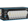 Mexen Vintis 10x LED filament bulb E27, A60, 8W, Cold - 6500K, 1055 lm, clear - L150-E27-0865-00x10