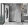 Mexen Mist-F 60 cm Folding Left Shower Door, Transparent, Chrome - 8A6-060-000-01-00-L