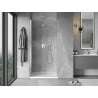 Mexen Mist-F 120 cm Left Folding Shower Door, Transparent, Chrome - 8A6-120-000-01-00-L