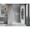 Mexen Mist-F folding shower door right 70 cm, transparent, chrome - 8A6-070-000-01-00-P