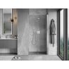 Mexen Mist-F folding shower door right 100 cm, transparent, chrome - 8A6-100-000-01-00-P