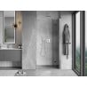 Mexen Mist-F folding shower door right 100 cm, transparent, chrome - 8A6-100-000-01-00-P