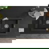 Mexen Mario 2-compartment granite sink with a kitchen mixer tap Rita, Black/Silver metallic - 6504-73-670300-00