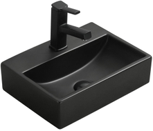 Mexen Mini countertop washbasin 40 x 30 cm, black matte - 21094085