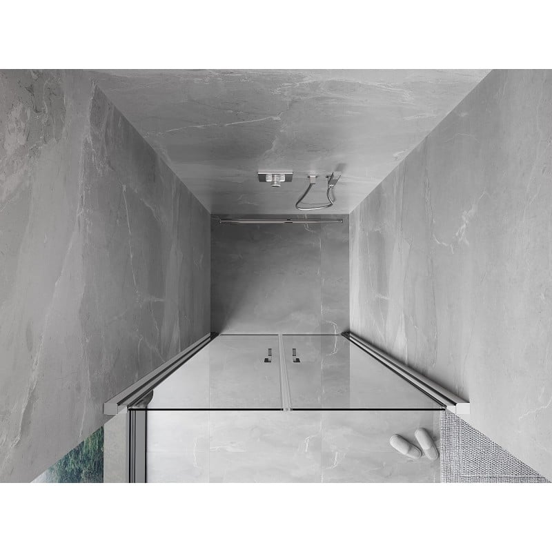 Mexen Mist Shower Doors Hinged 120 cm, Transparent, Chrome - 8A7-120-000-01-00
