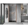 Mexen Mist 95 cm Pivot Shower Door, Transparent, Brushed Copper - 8A7-095-000-65-00