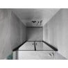 Mexen Mist shower door swing 95 cm, black frame, black - 8A7-095-000-70-70