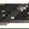 Mexen Mario 2-compartment granite sink with a kitchen mixer tap Rita, Black/Gold metallic - 6504-75-670300-00