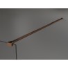 Mexen Kioto Walk-in Shower Wall 90 x 200 cm, Black Ombre 8 mm, Pink Gold - 800-090-101-60-76