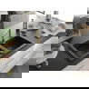 Mexen Mario 2-compartment granite sink with a kitchen mixer tap Rita, Black - 6504-77-670300-50-B
