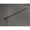 Mexen Kioto Walk-in Shower Screen 130 x 200 cm, White Ombre 8 mm, Rose Gold - 800-130-101-60-86