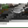 Mexen Mario 2-compartment granite sink with a kitchen mixer tap Rita, Black - 6504-77-670300-70-B