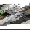 Mexen Mario 2-compartment granite sink with a kitchen mixer tap Rita, Black - 6504-77-670300-70-B