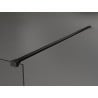 Mexen Kioto Walk-in Shower Wall 80 x 200 cm, White Ombre 8 mm, Black - 800-080-101-70-86