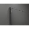 Mexen Kioto Walk-in Shower Panel 70 x 200 cm, White Ombre 8 mm, Gun Metal - 800-070-101-95-86