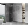 Mexen Mist-F folding shower cabin left 100 x 120 cm, transparent, chrome - 8A6T-100-120-01-00-L
