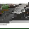 Mexen Enzo 1-compartment granite sink with a drip tray and kitchen mixer tap Rita, spotted black - 6506-76-670300-76