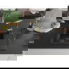Mexen Enzo 1-compartment granite sink with a drip tray and kitchen mixer tap Rita, Black - 6506-77-670300-50-B