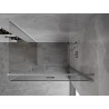 Mexen Mist-F folding shower cabin right 115 x 95 cm, transparent, chrome - 8A6T-115-095-01-00-P