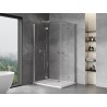 Mexen Mist-F Duo Folding Shower Cabin Left 115 x 70 cm, Transparent, Chrome - 8A6-115L-070P-01-00