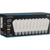 Mexen Vintis 10x LED Filament Bulb E27, ST64, 8W, Warm - 2700K, 1055 lm, clear - L152-E27-0827-00x10
